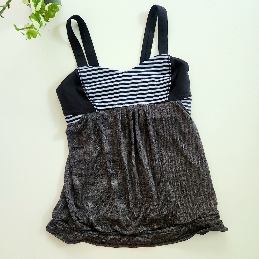 Lululemon Back On Track Tank Top Size 8